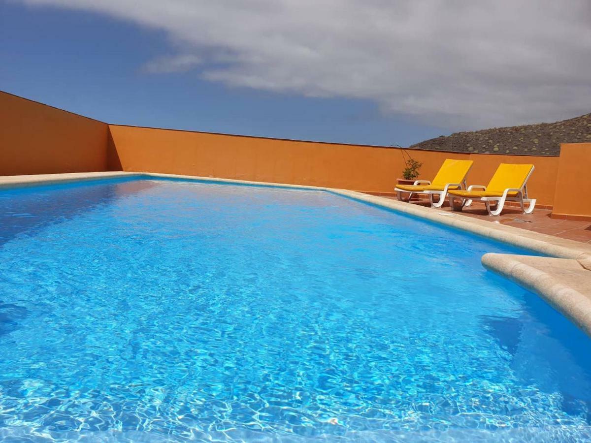 Villa Roque Del Conde With Private Pool, Terrace With Fantastic Sea Views, Wifi, Garden, Garage Adeje Exteriér fotografie