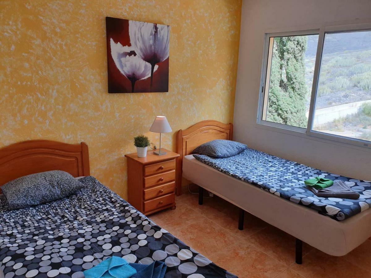 Villa Roque Del Conde With Private Pool, Terrace With Fantastic Sea Views, Wifi, Garden, Garage Adeje Exteriér fotografie
