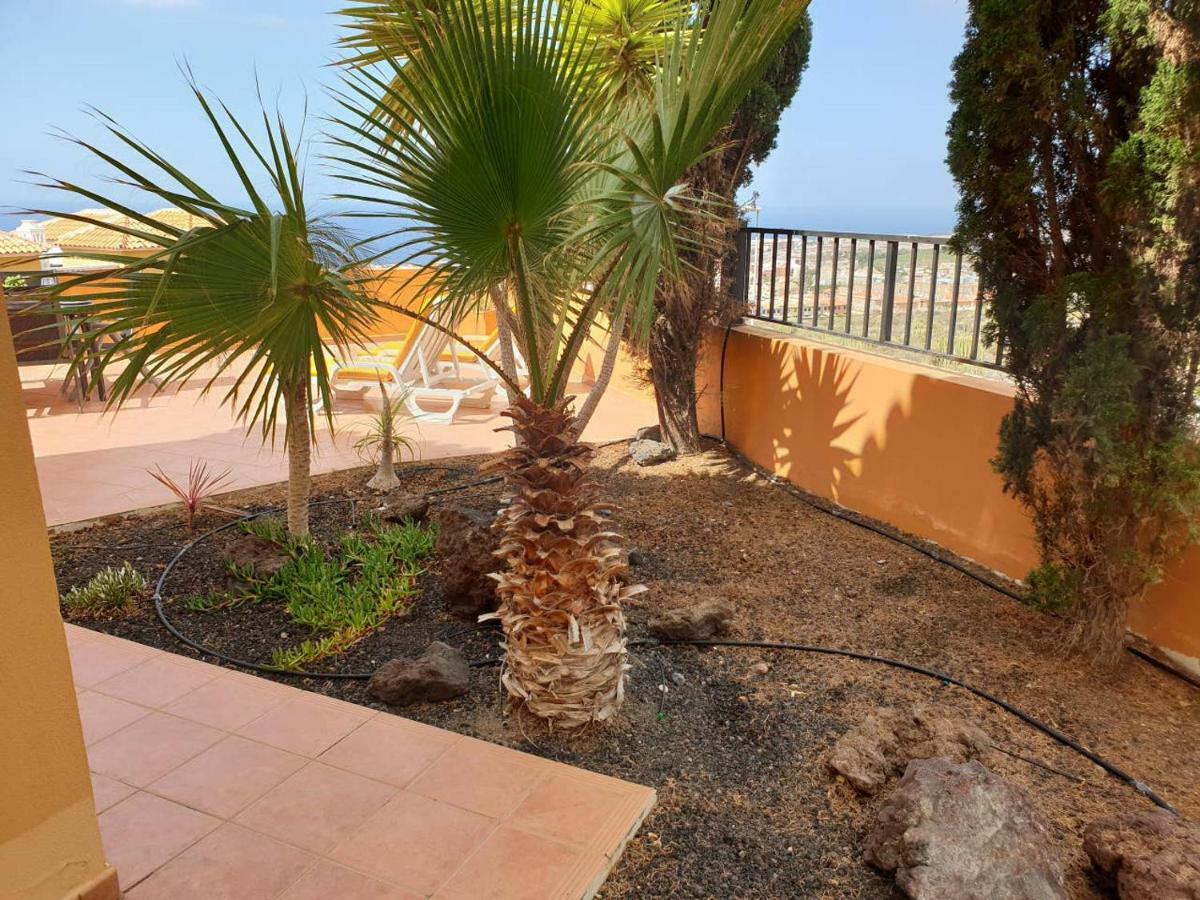 Villa Roque Del Conde With Private Pool, Terrace With Fantastic Sea Views, Wifi, Garden, Garage Adeje Exteriér fotografie
